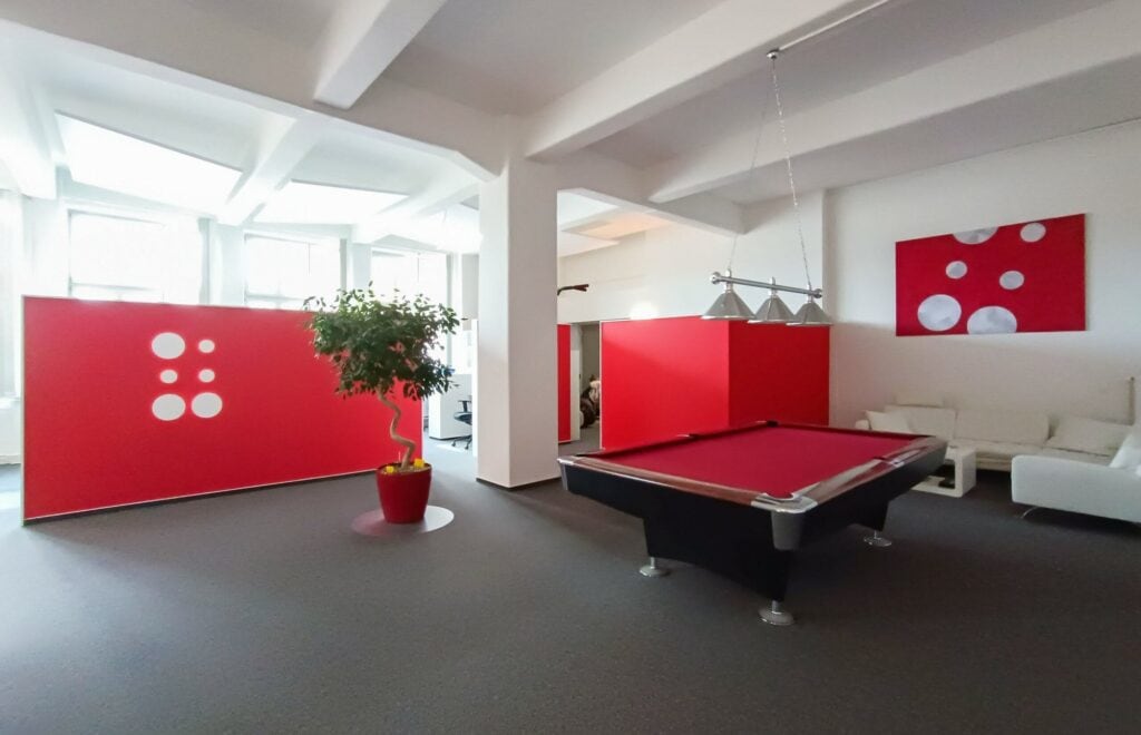 Umbau Büro 1 HuPa Büro Aufenthaltsbereich