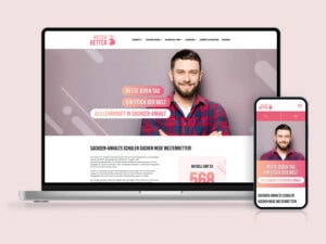 Entwurf der Startseite für die Weltenretter-Kampagne des Ministeriums für Bildung des Landes Sachsen-Anhalt