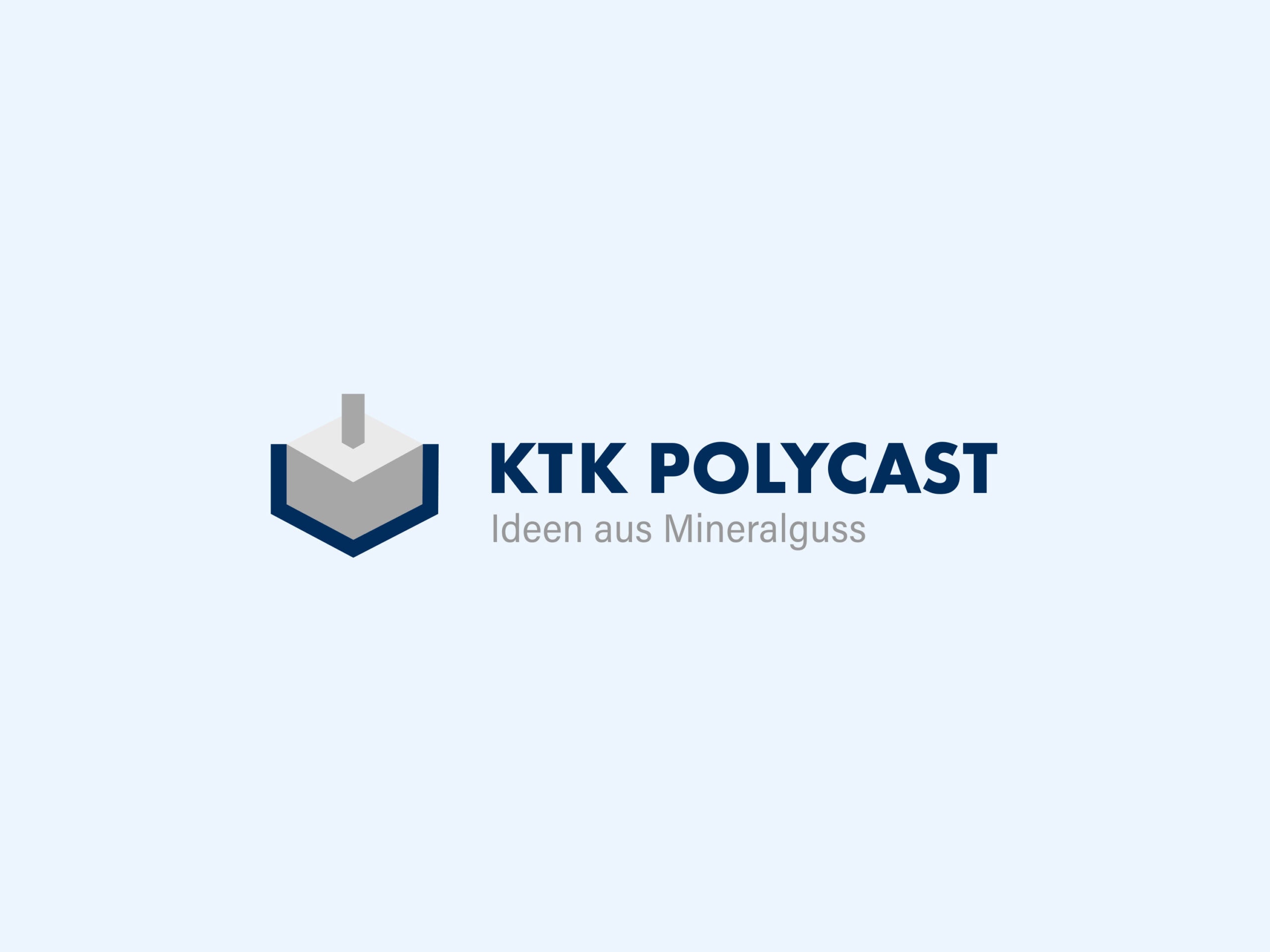 Logodesign aus Magdebrug für die KTK-Polycast GmbH. Abgebildet ist das finale Logo