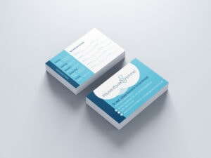 Die designten Visitenkarten von Hausarztpraxis Himmel