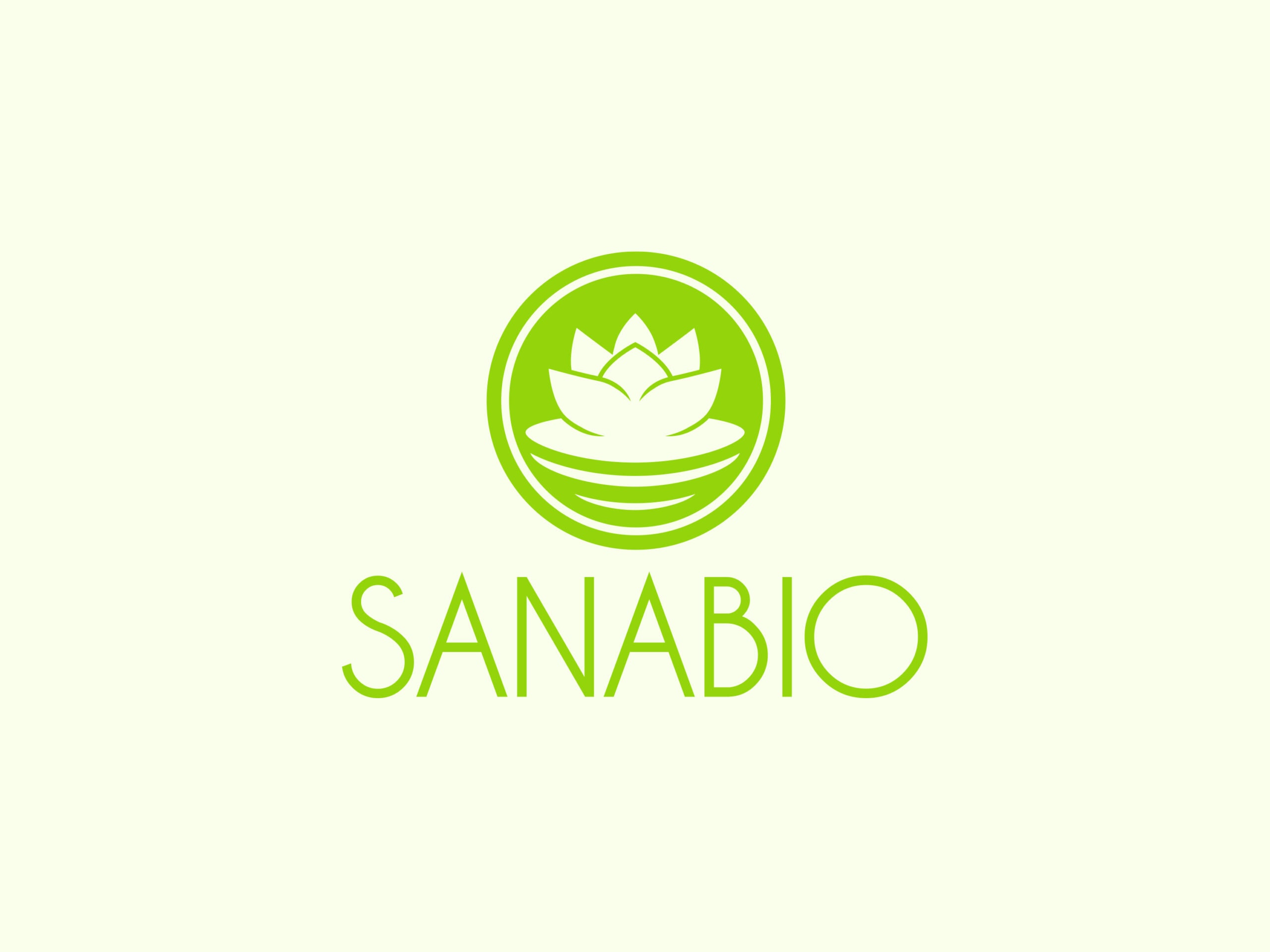 Das zweite von uns designte Logo für SanaBio