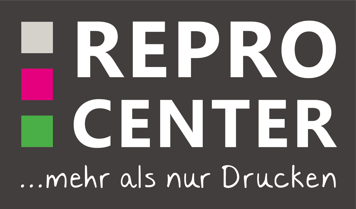 Das Logo vom Repro Center Magdeburg