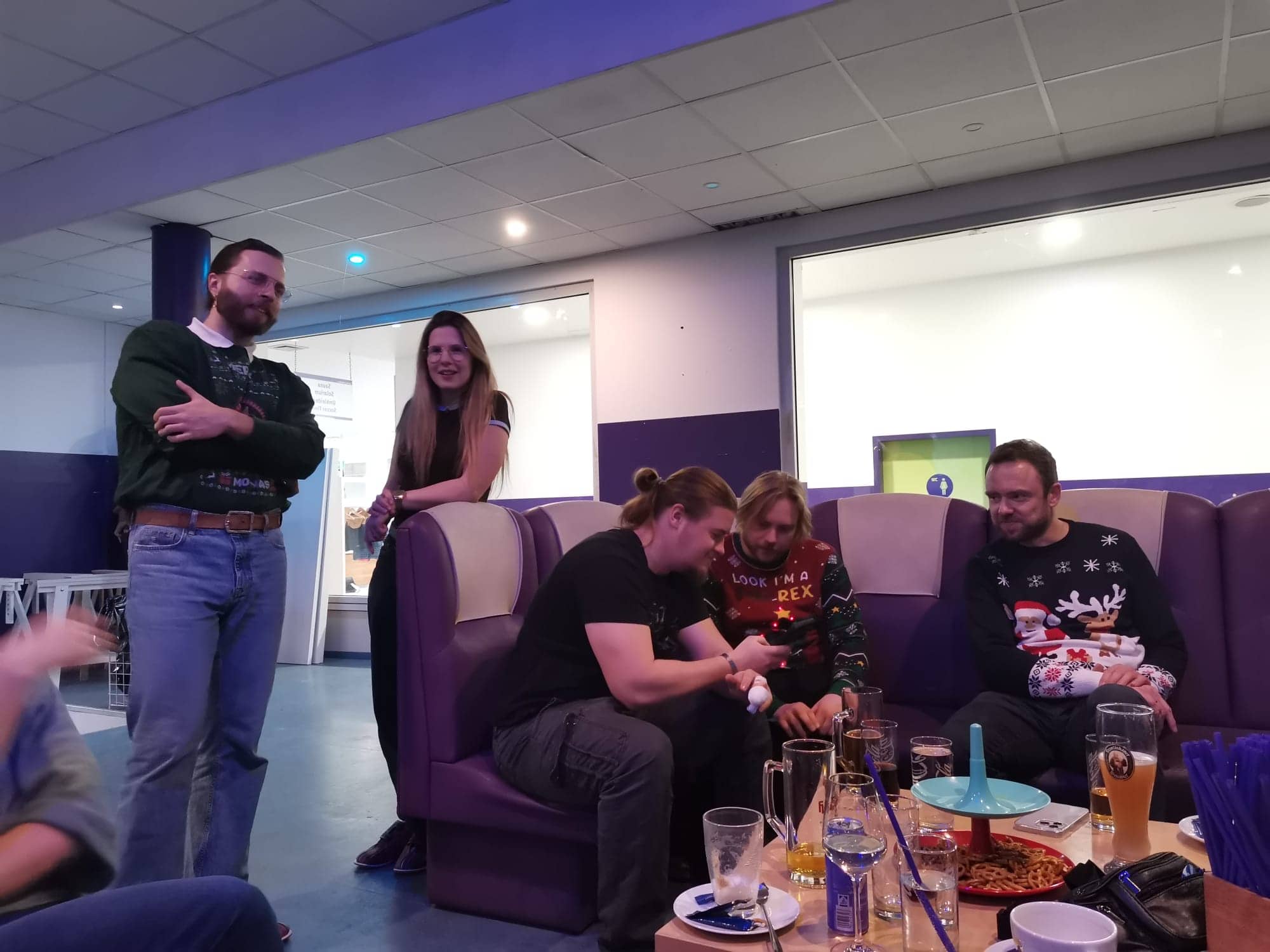 Hupa Team im Luckyfitness – Weihnachtsfeier 2025