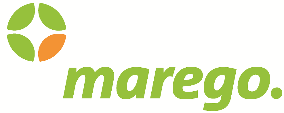 Das Logo von marego